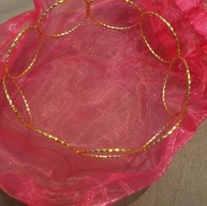 Gold Colored Bangle Bracelet